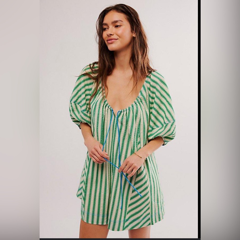 Free People Bop Around Romper